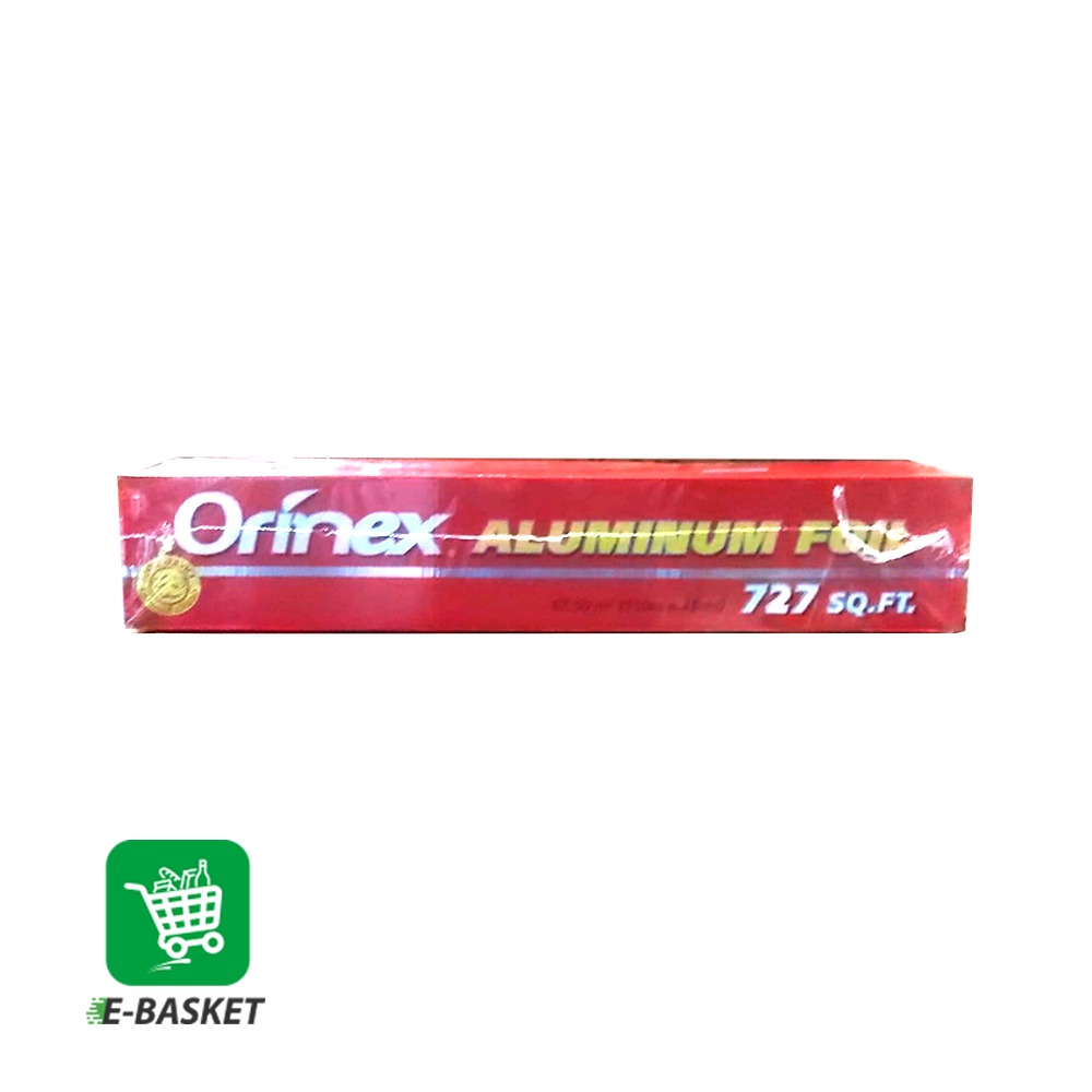 Orinex Aluminium Foil (727sqft,67.50m2,150cm x 45cm) X 6