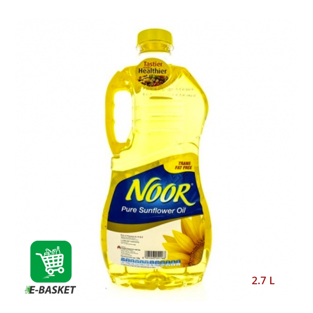 Noor Sun Flower Cooking Oil 4 x 2.7 L