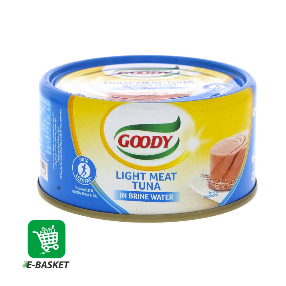 Goody Light Meat Tuna in Brine Water 48 x 90 gm
