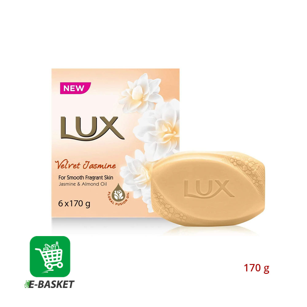 Lux Velvet Jasmine Beauty Soap 48 x 170 gm