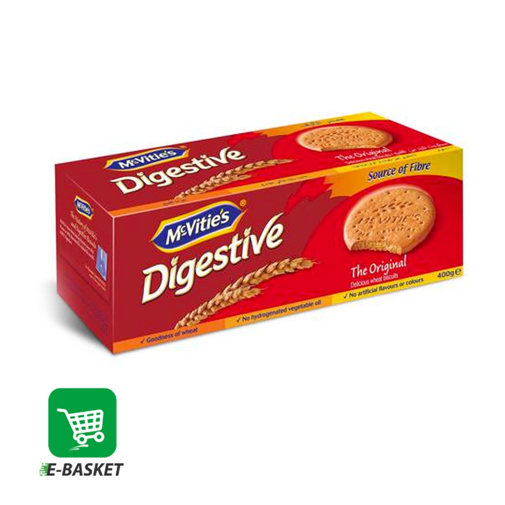 Mcvities Digestive Light Biscuits 20 x 400 gm