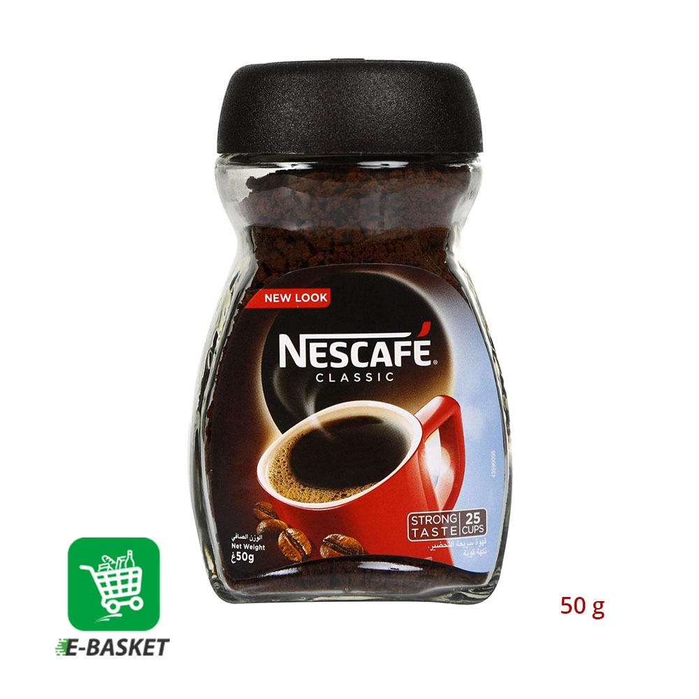 Nescafe Classic  Coffee With a Strong Flavor 24 x 50 gm