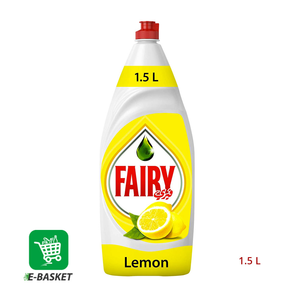 Fairy Lemon Dish Washing Liquid 9 x 1.5 Ltr