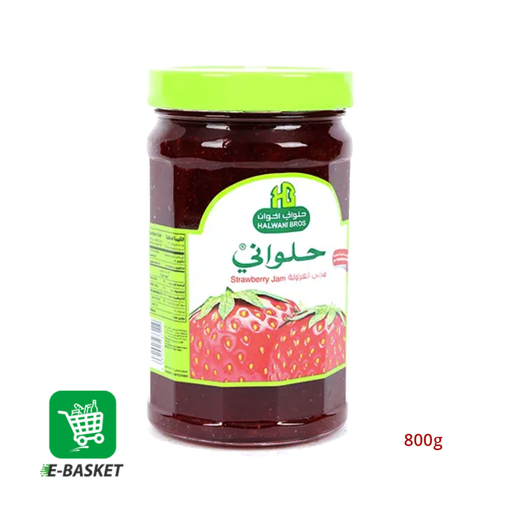 Halwani Strawberry Jam 6 x 800gm