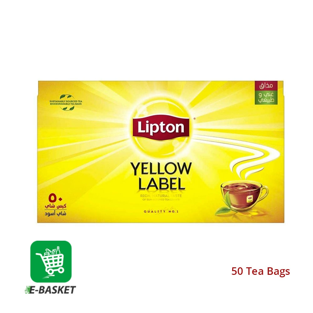 Lipton Yellow Label Black Tea 1 x 12 x 50 Teabags