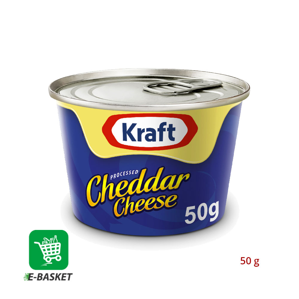 Kraft Cheddar Cheese 72 x 50 gm