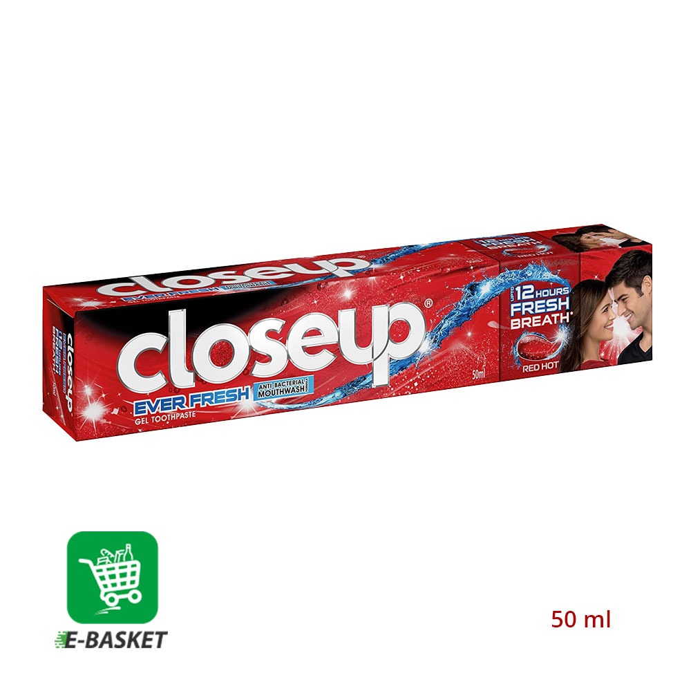 Closeup Toothpaste Red Hot 12 x 50ml