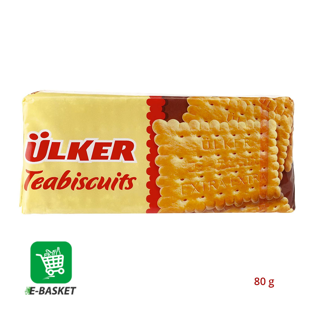 Ulker Tea Biscuits 12 × 12 x 80gm