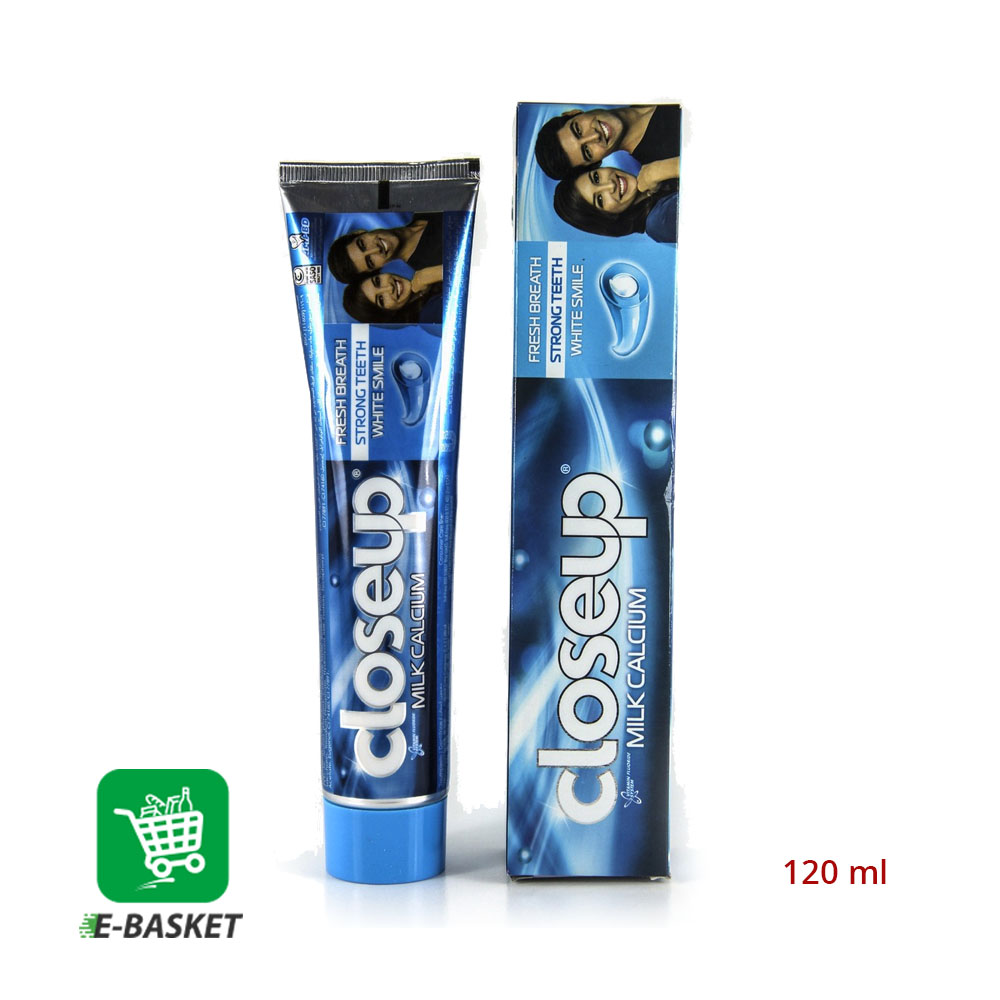 Closeup Toothpaste Milk Calcium 12 x 120ml