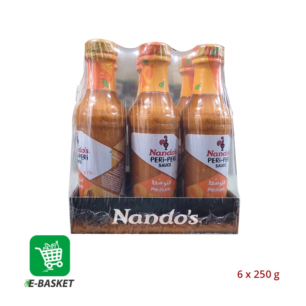 Nandos Peri-Peri Sauce Medium 6 x 250gm