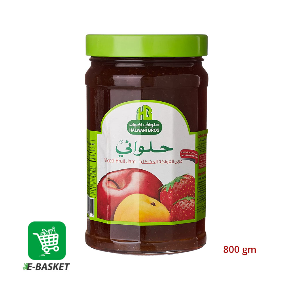 Halwani Mixed Fruit Jam 6 x 800 gm