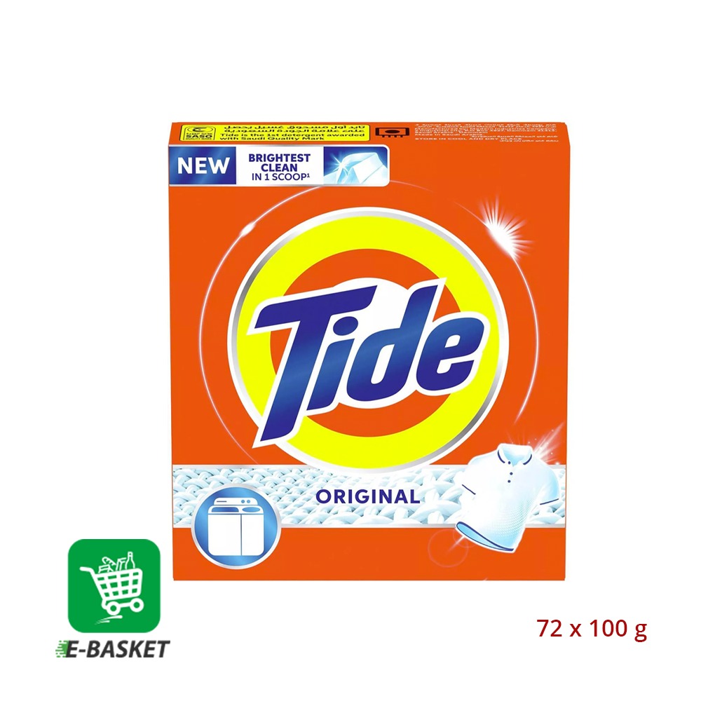 Tide Original Detergent Powder 72 x 100gms