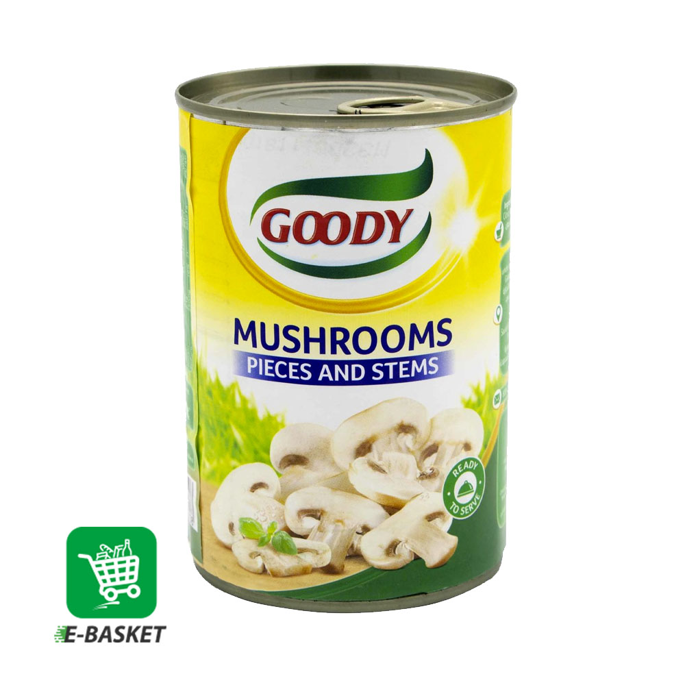 Goody Mushrooms Pieces and Stems 24 x 400 gm