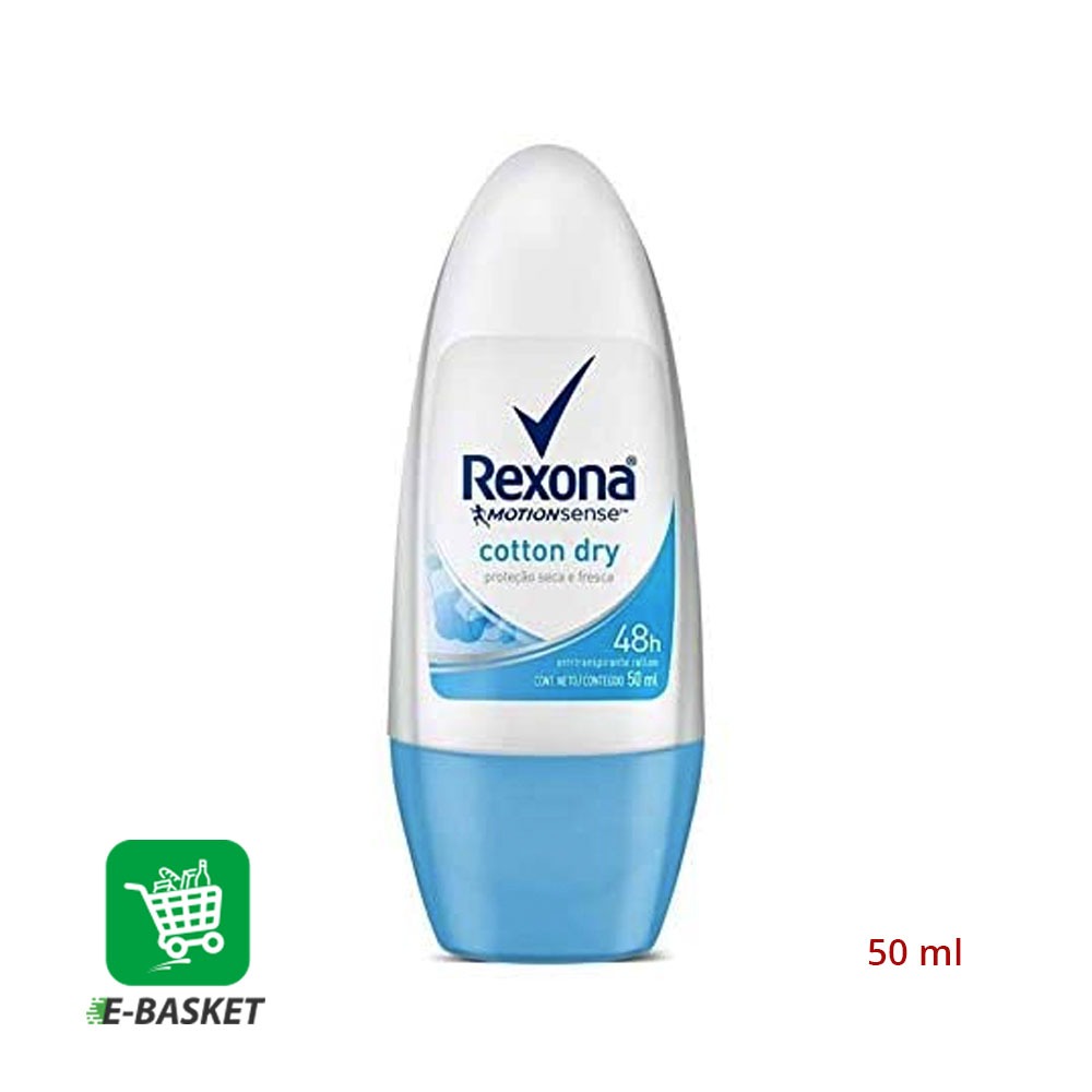 Rexona Women's Dry Cotton Roll on Deodorant 12