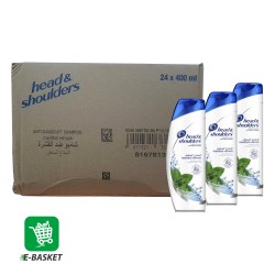 Head & shoulders Menthol Refresh Shampoo 24 x 400ml